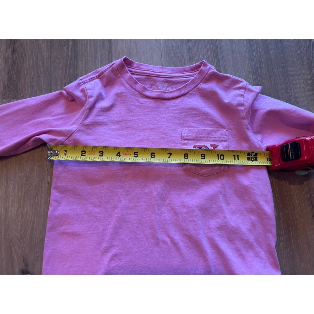 Vineyard Vines Valentine's Day Pink Red Chocolate Long Sleeve T-Shirt Size‎ 5 - Picture 9 of 9